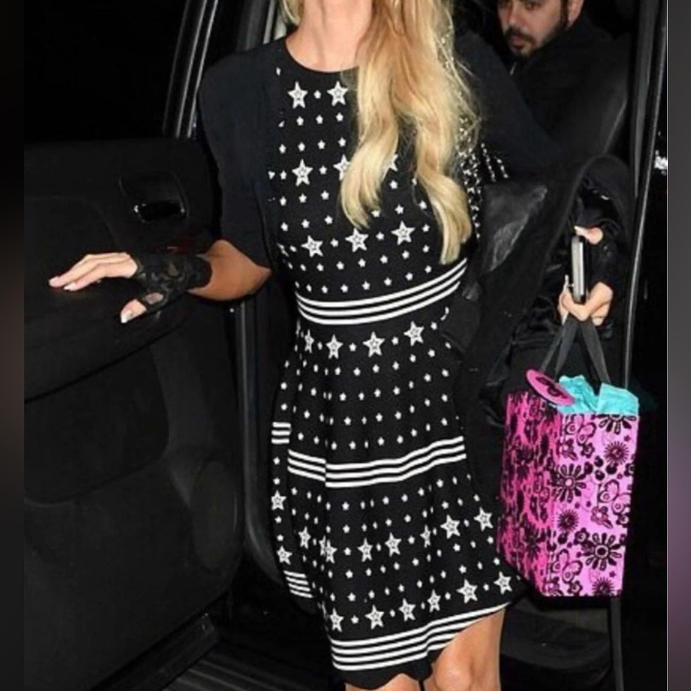 Ted Baker Star Fit & Flare Dress